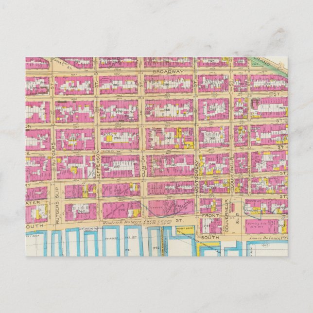 Manhatten, New York 22 Postcard (Front)