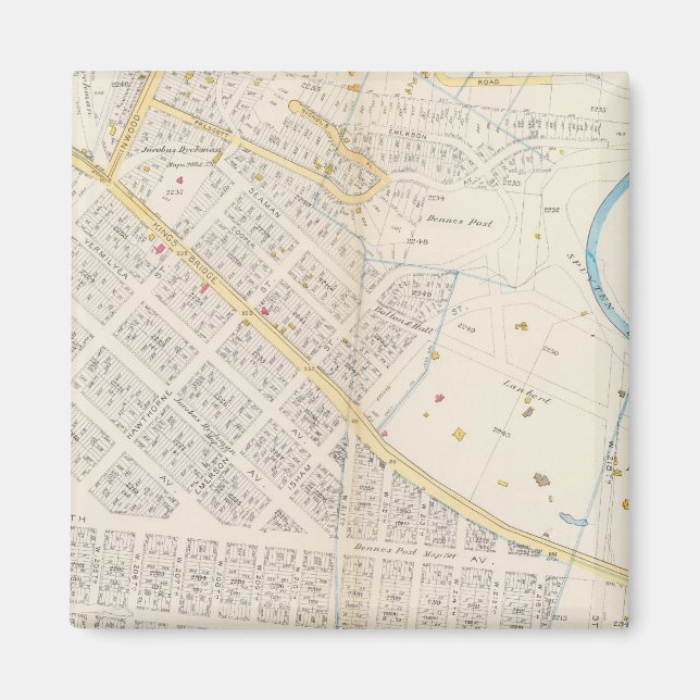 Manhatten, New York 2 Magnet (Front)