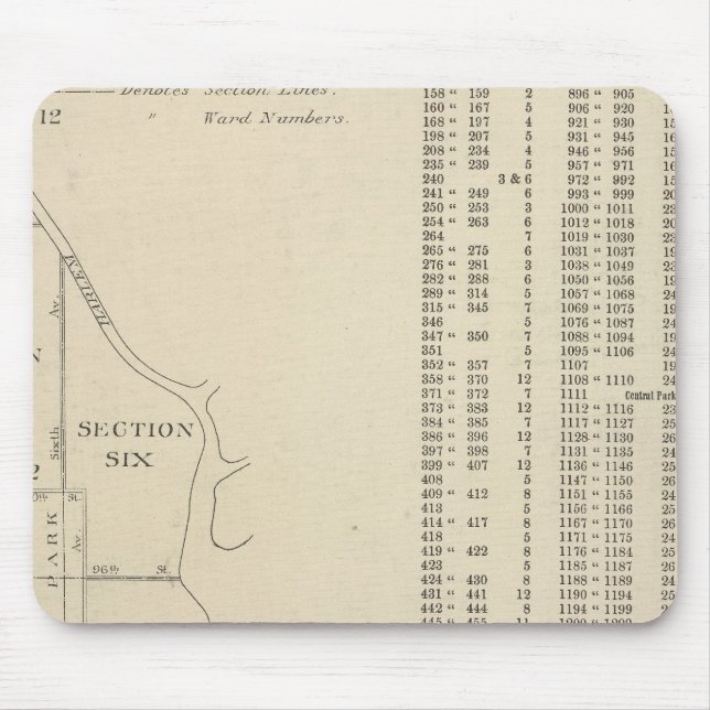 Manhatten, New York Mouse Pad (Front)