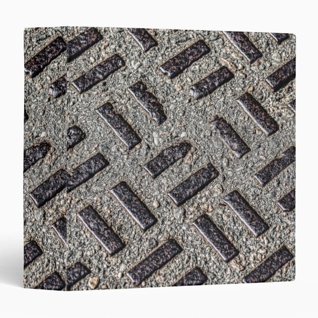 Manhole Cover Binder (Front/Spine)