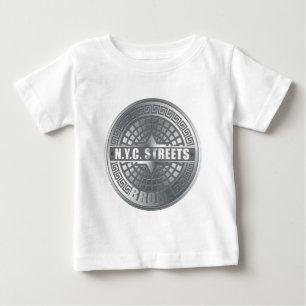 Manhole Covers Bronx Baby T-Shirt