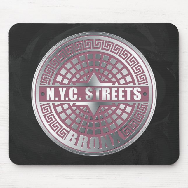 Manhole Covers Bronx Mouse Pad (Front)
