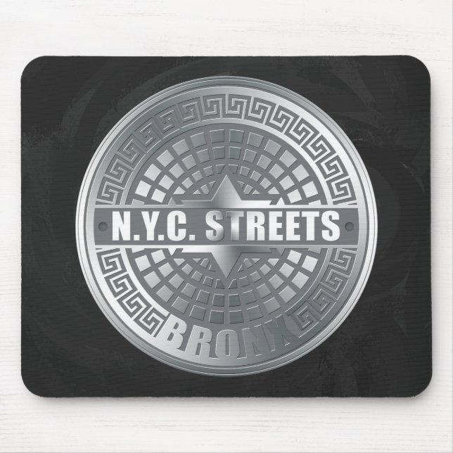Manhole Covers Bronx Mouse Pad (Front)