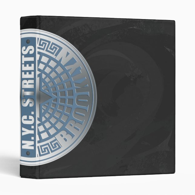 Manhole Covers Brooklyn Binder (Front/Spine)