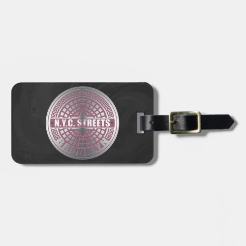 Manhole Covers Brooklyn Luggage Tag