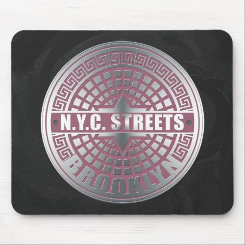 Manhole Covers Brooklyn Mouse Pad