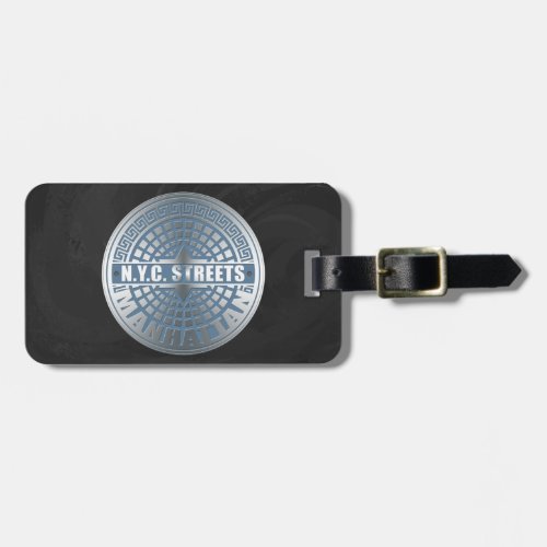 Manhole Covers Manhattan Luggage Tag