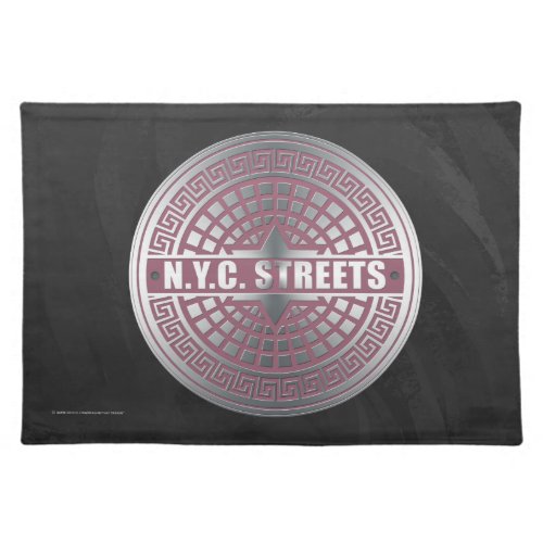 Manhole Covers NYC Cloth Placemat