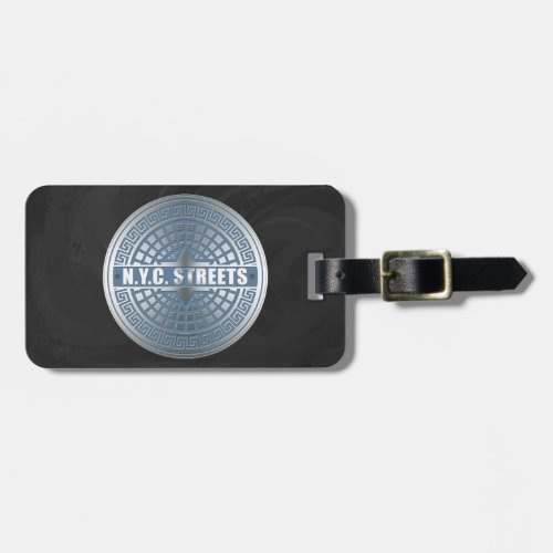 Manhole Covers NYC Luggage Tag