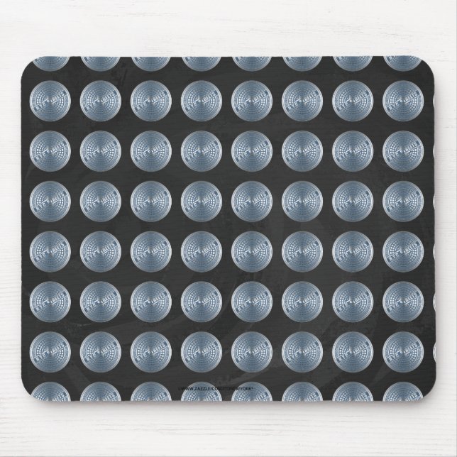 Manhole Covers NYC Mouse Pad (Front)
