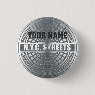 Manhole Covers Queens Button