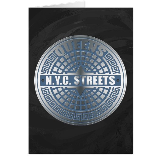 Manhole Covers Queens Cards (Front)