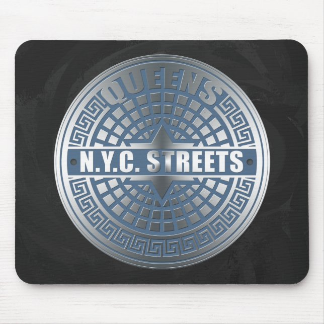 Manhole Covers Queens Mouse Pad (Front)