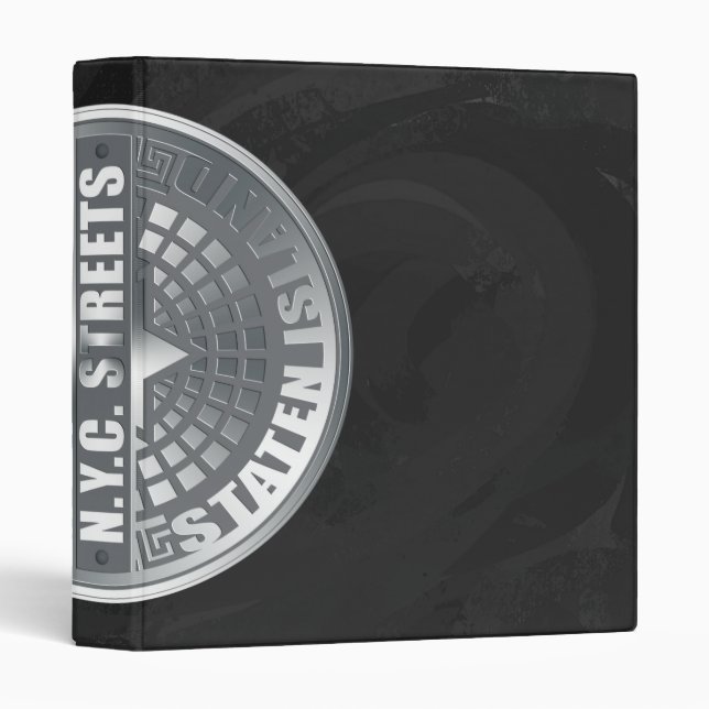 Manhole Covers Staten Island Binder (Front/Spine)