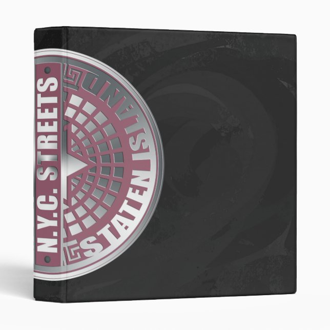 Manhole Covers Staten Island Binder (Front/Spine)