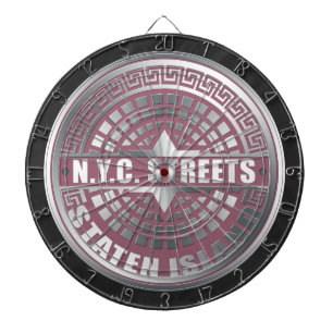 Manhole Covers Staten Island Dart Board