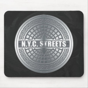 Manhole NYC Mouse Pad