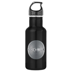 Manhole NYC Stainless Steel Water Bottle