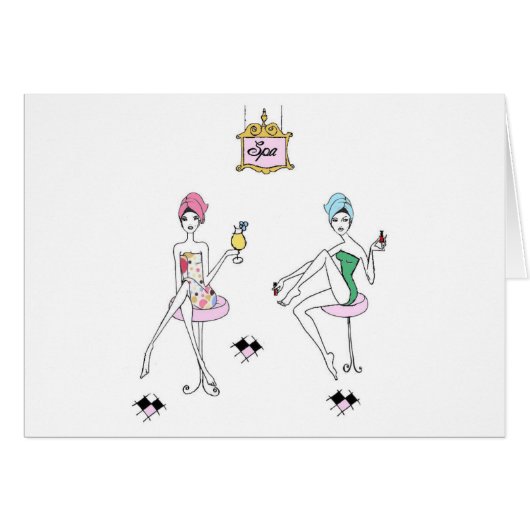 Mani-Pedi time! Cards (Front Horizontal)