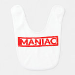 Maniac Stamp Baby Bib