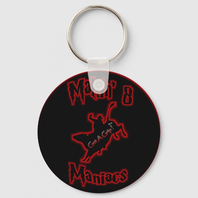 Maniacs Keychain (Front)