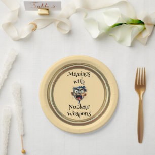 Maniacs Paper Plate
