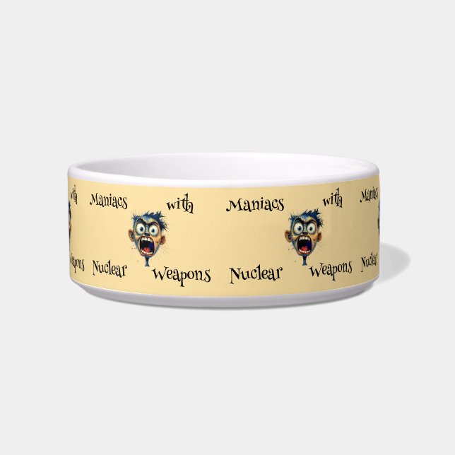 Maniacs Pet Bowl (Front)