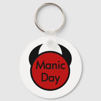 Manic Day Keychain