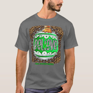 Manic Depression Awareness Believe Ornament Leopar T-Shirt