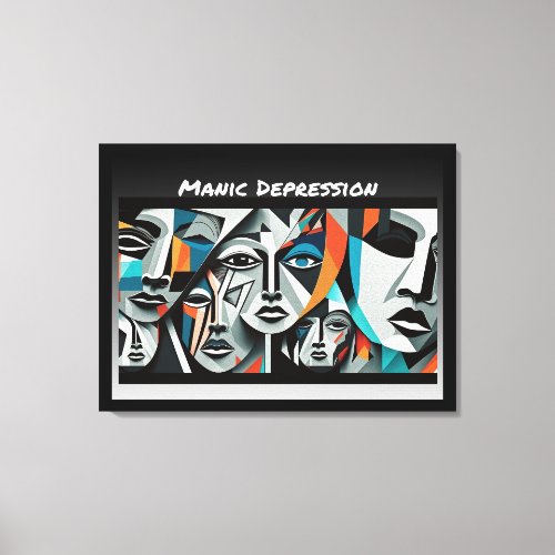 Manic Depression Canvas Print