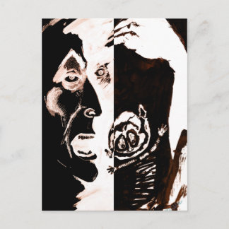 Manic Depression Postcard