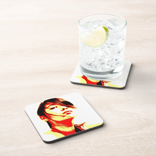 Manic Kin 3 Drink Coaster (Right Side)