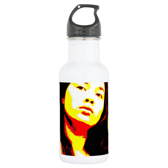 Manic Kin 6 Stainless Steel Water Bottle (Front)