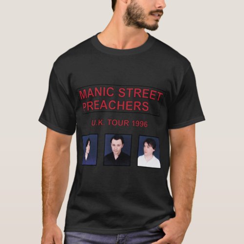 Manic Street Preachers Uk 1996 T_Shirt