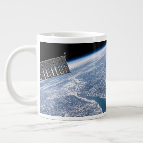 Manicouagan Crater And The St Lawrence River Giant Coffee Mug