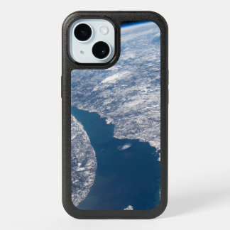 Manicouagan Crater And The St. Lawrence River iPhone 15 Case