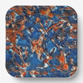 Manicure 4 paper plates