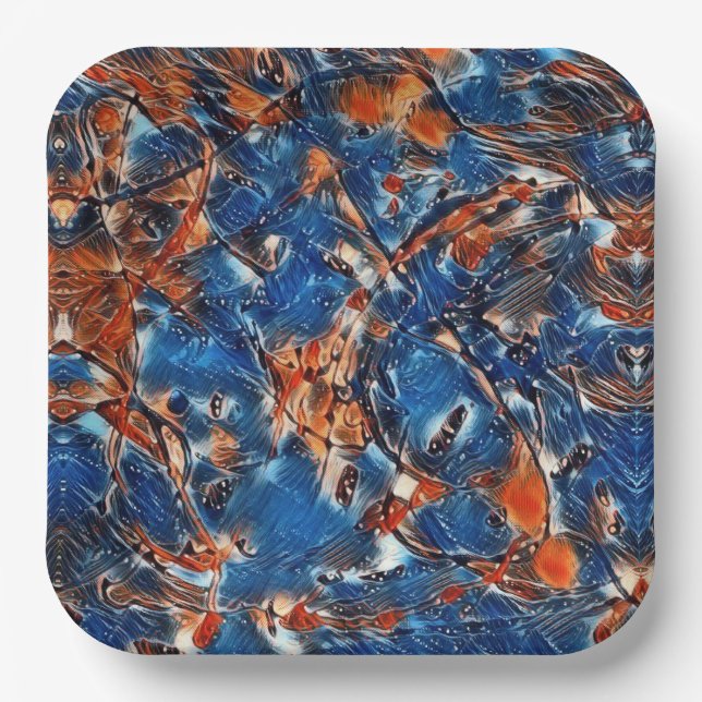 Manicure 4 paper plates (Front)