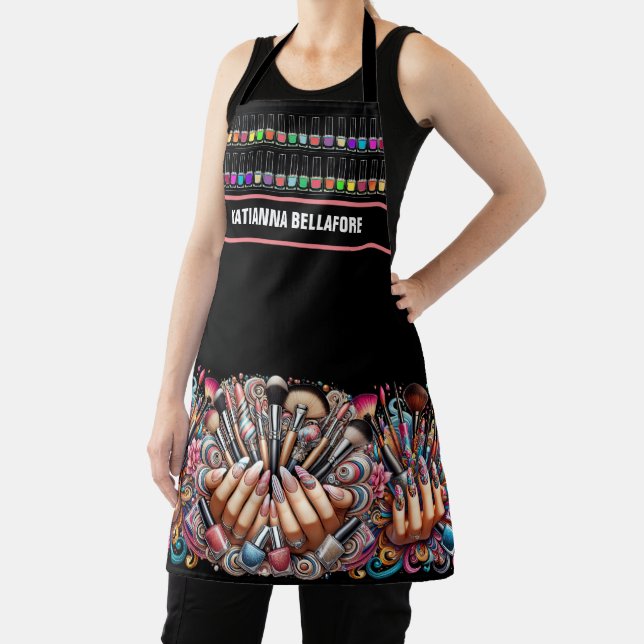 Manicure and Makeup Salon  Apron (Insitu)