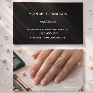 Manicure artist  business card