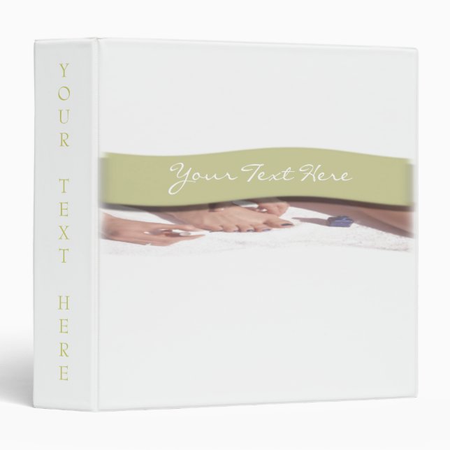 Manicure Avery Binder (Front/Spine)