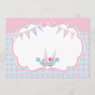 Manicure & Pedicure Spa Party Thank You Card