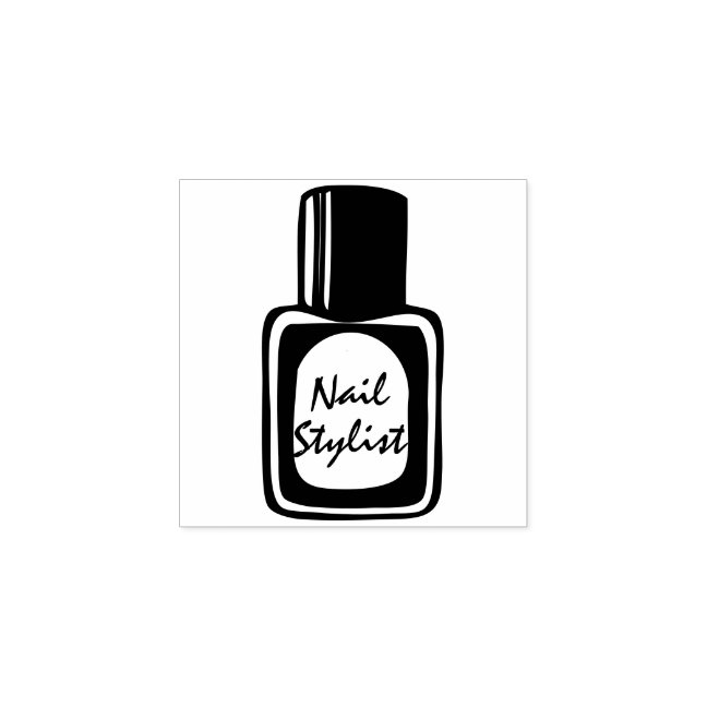 Manicure Prosthetic Nails Rubber Stamp