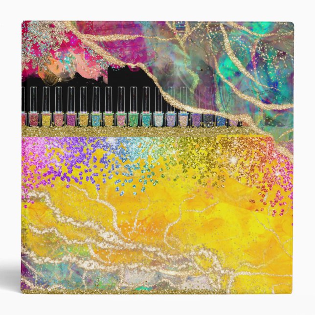 Manicure Salon Binder (Front)