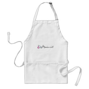 Manicurist 2 adult apron