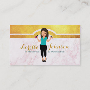Manicurist Business Cards