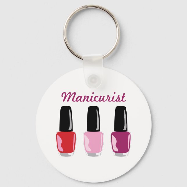 Manicurist Keychain (Front)