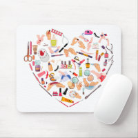 Manicurist Nail Technician Tool Heart