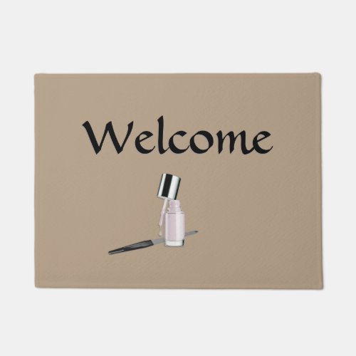 Manicurists Do It With Finesse Doormat