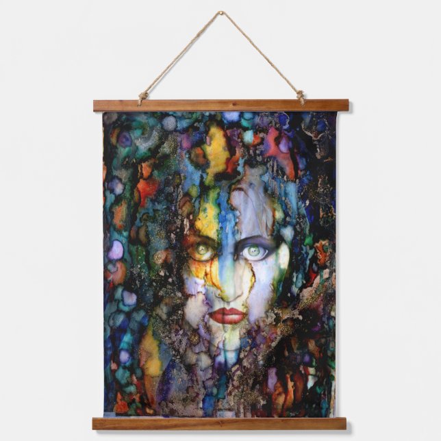 "Manifest Destiny" Art of Rebecca O'Donnell  Hanging Tapestry (Front)